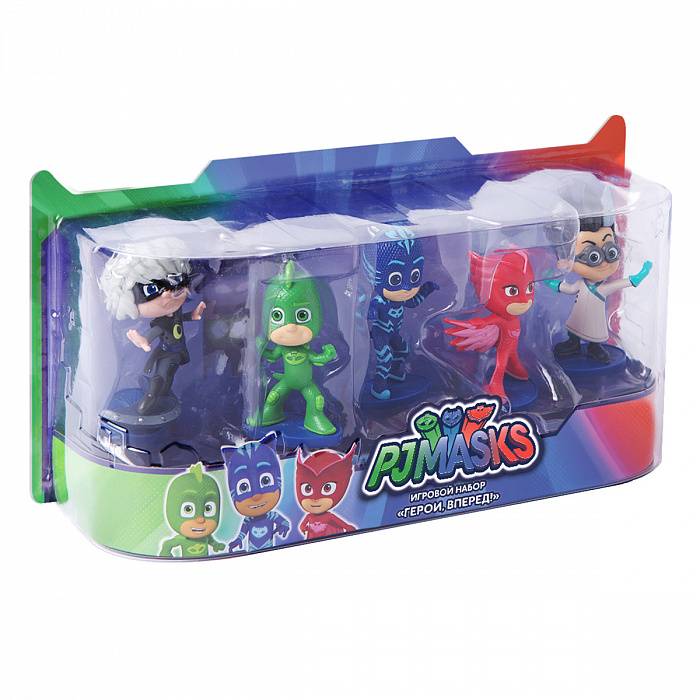 Игровой набор "Герои в Масках" PJ Masks / 5 шт / 8 см купить в Ульяновске